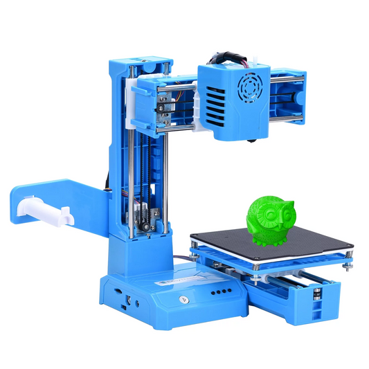Mini 3D Printer with Desktop Printing, Blue
