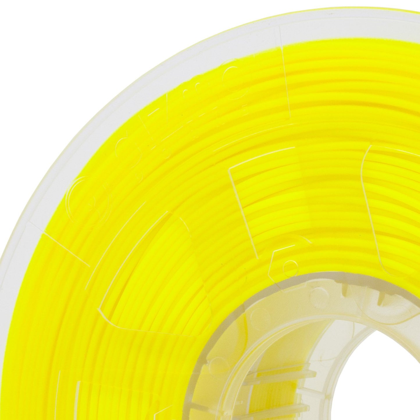 1.75Mm PLA Filament 1Kg / 2.2Lb for 3D Printers, Fluorescent Yellow (UV Light)